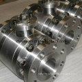 High Pressure Forged Steel A105/F304 Flange End Ball Valve